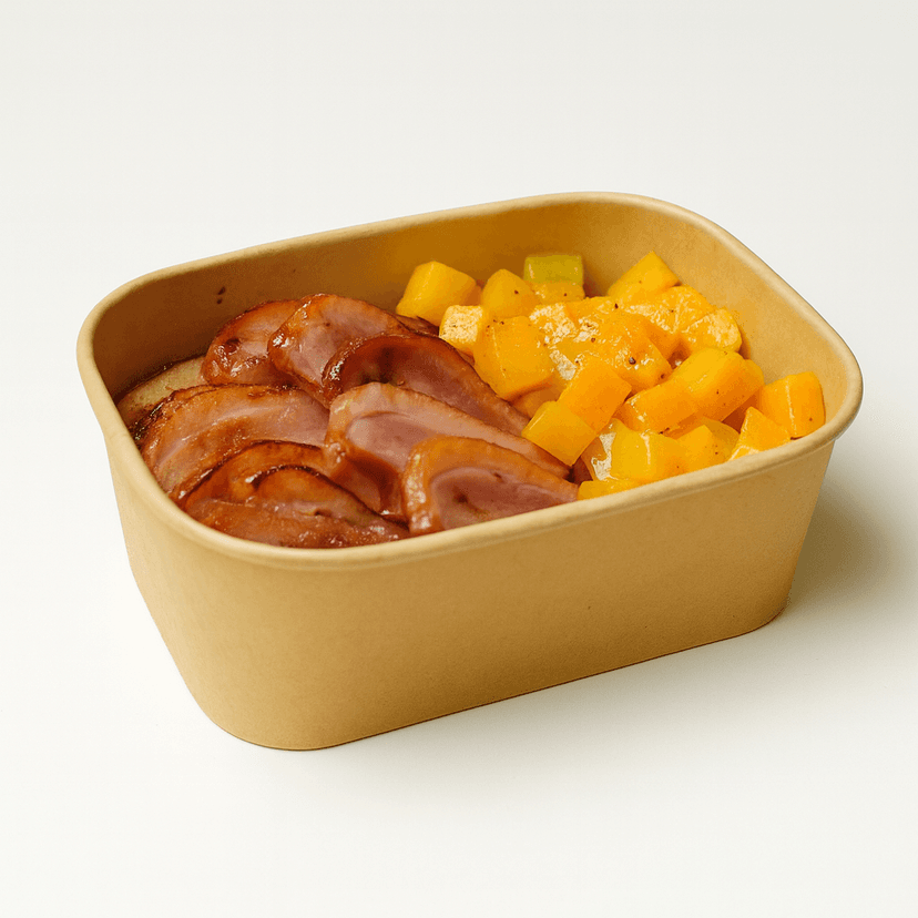 Smoked Duck, Roasted Peppers & Roasted Pumpkin